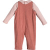 Baby Darby Coverall Set, Rose - Mixed Apparel Set - 2