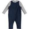 Baby Darby Coverall Set, Navy - Mixed Apparel Set - 2