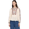 Women's Ellabeth Top, Brown - Blouses - 1 - thumbnail