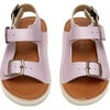 Spike Leather Sandal, Lilac - Sandals - 1 - thumbnail