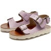 Spike Leather Sandal, Lilac - Sandals - 3