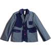 Hunter Patchwork Blazer, Huron Mix - Blazers & Sport Coats - 1 - thumbnail