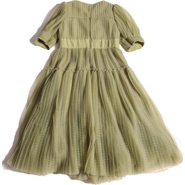 Cornucopia Tiered Tulle Maxi, Sage - Dresses - 2