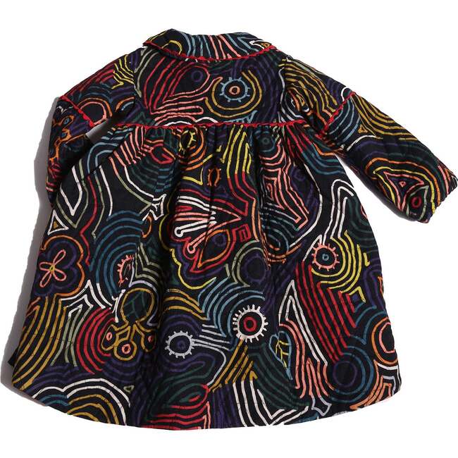 Ivy Tufted Frock, Rainbow - Dresses - 2