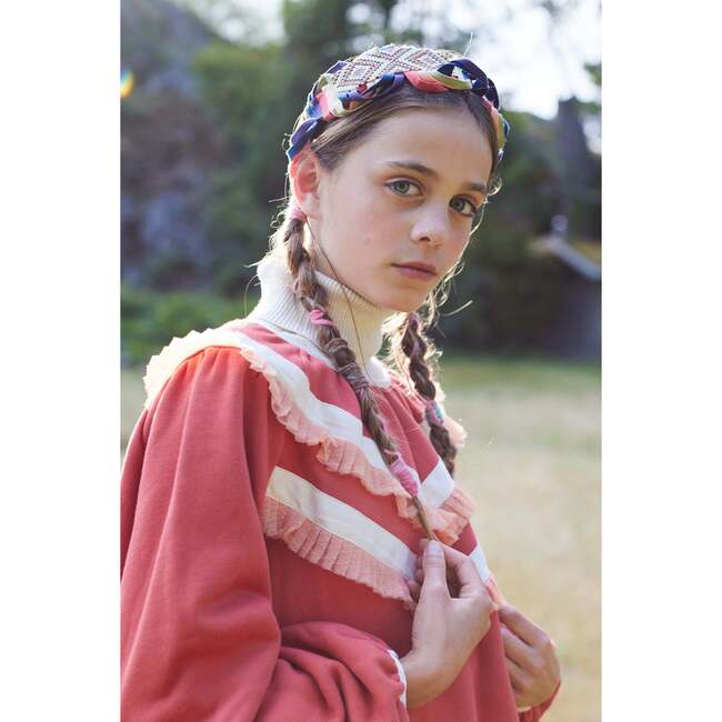 Terra Ribbon Headband, Rainbow - Headbands - 4