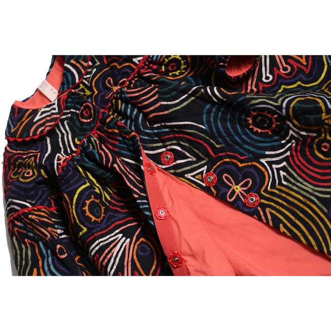 Ivy Tufted Frock, Rainbow - Dresses - 4