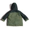 Quilted Down Filled Parka, Moss Mix - Wool Coats - 2