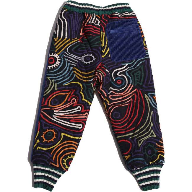 Mountain Peaks Padded Track Pants, Rainbow - Sweatpants - 2