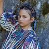 Harriet Ruched Headband, Rainbow - Headbands - 3
