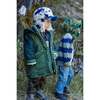 Quilted Down Filled Parka, Moss Mix - Wool Coats - 6