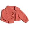 Amber Draped Bolero Jacket, Maple Mix - Jackets - 1 - thumbnail