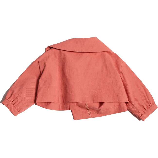 Amber Draped Bolero Jacket, Maple Mix - Jackets - 2