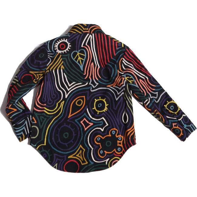 Amadi Multi Snap Shirt, Rainbow - Button Downs - 2