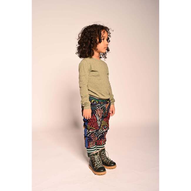 Mountain Peaks Padded Track Pants, Rainbow - Sweatpants - 5