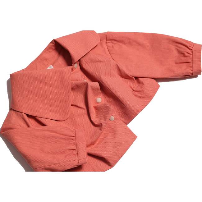Amber Draped Bolero Jacket, Maple Mix - Jackets - 3