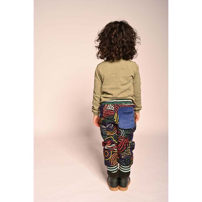 Mountain Peaks Padded Track Pants, Rainbow - Sweatpants - 6