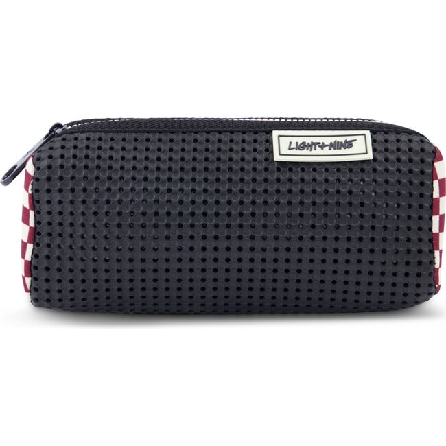 Pencil Pouch, Checkered Brick - Bags - 2