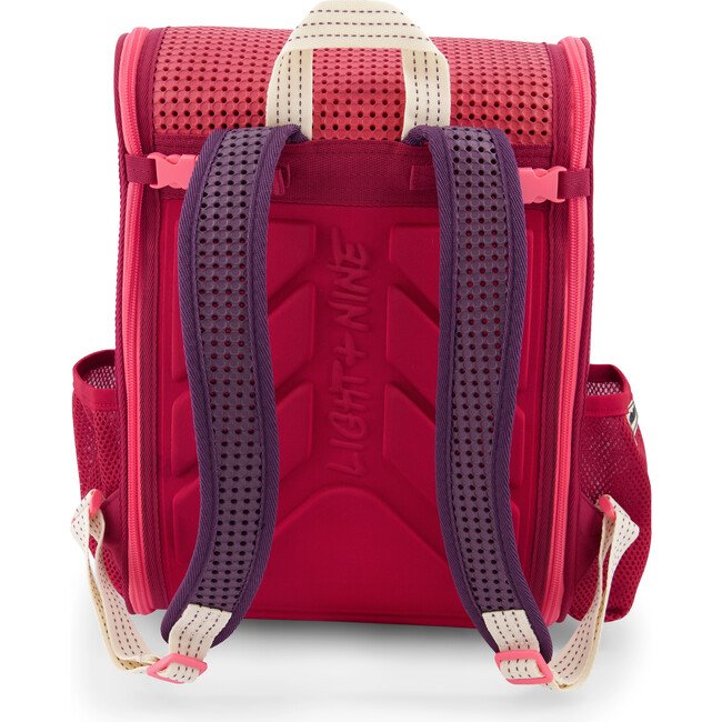 Student Backpack, Multi Rose - Backpacks - 3