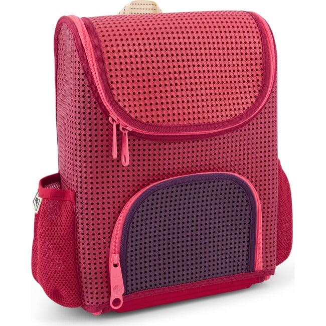 Student Backpack, Multi Rose - Backpacks - 8