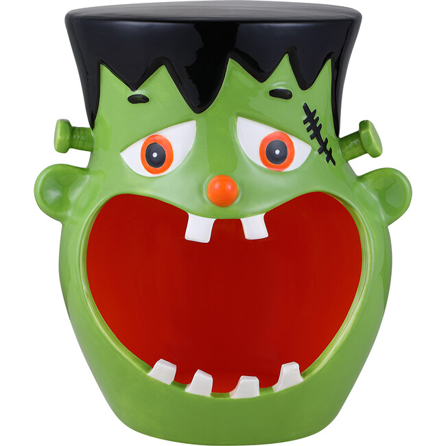 Motion Activated Ceramic Frankenstein Candy Bowl