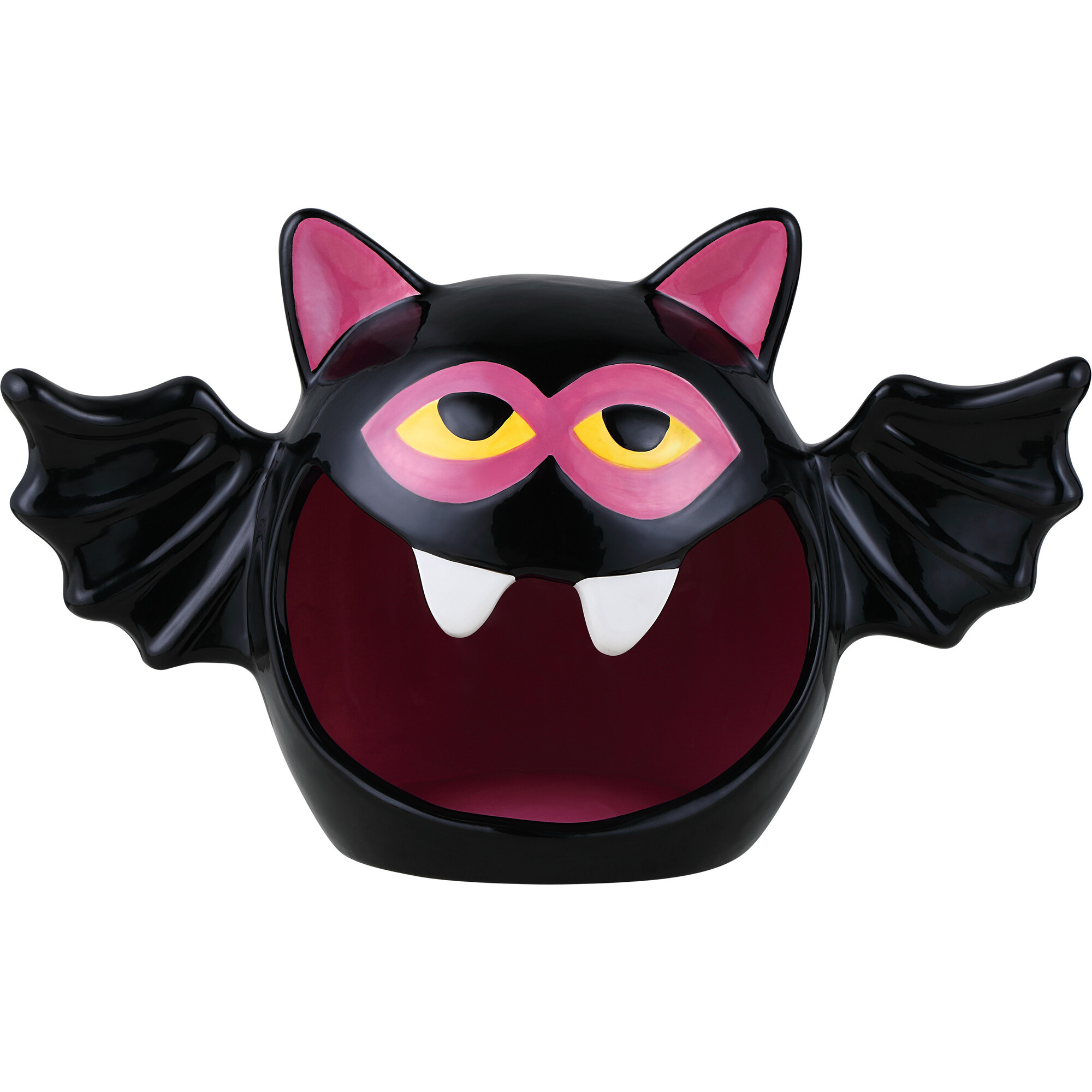 Motion Activated Ceramic Bat Candy Bowl - Accents - 1