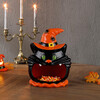 Motion Activated Ceramic Black Cat Candy Bowl - Accents - 2