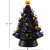 Black Halloween Tree - Accents - 3