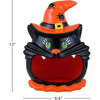 Motion Activated Ceramic Black Cat Candy Bowl - Accents - 3