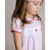 School Days Embroidered Pima Dress, Toddler Girls, Pink - Dresses - 2