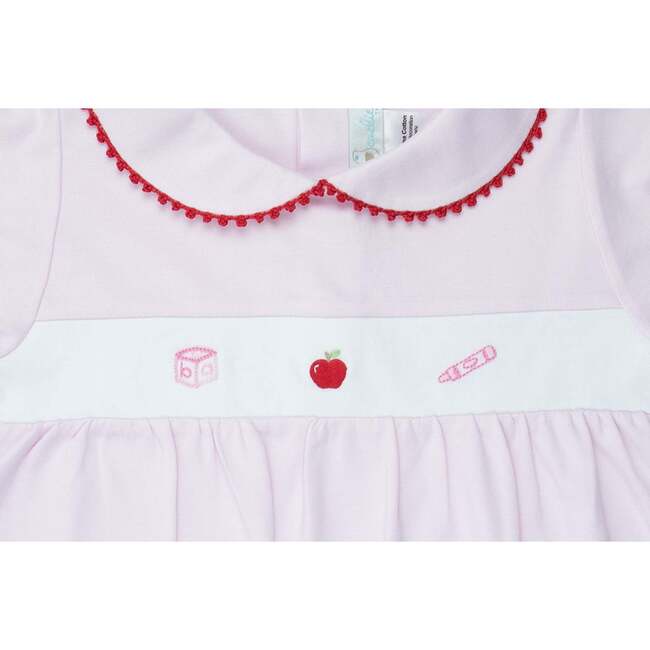 School Days Pima Dress, Infant Girls, Pink - Dresses - 3