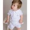 Golf Pima Short Play Set, Infant Boys, Lt.Blue - Two Pieces - 3