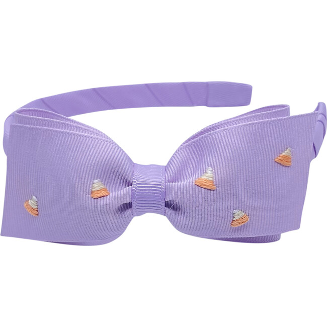 Candy Corn Lottie Headband,  Lavender