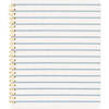 Spiral Notebook, Blue Breton Stripe - Paper Goods - 1 - thumbnail