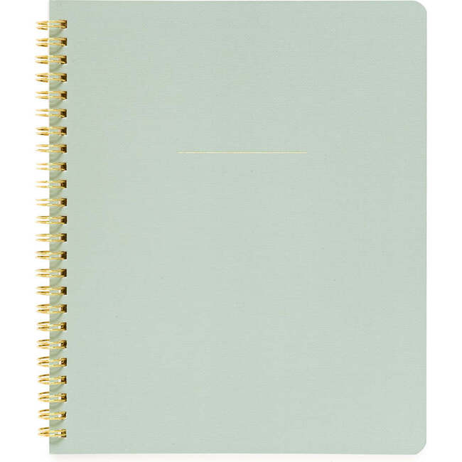 Spiral Notebook, Office Green