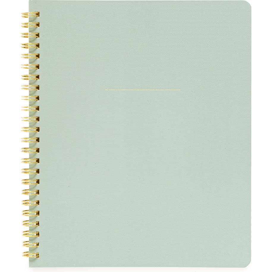 Spiral Notebook, Office Green - Paper Goods - 1