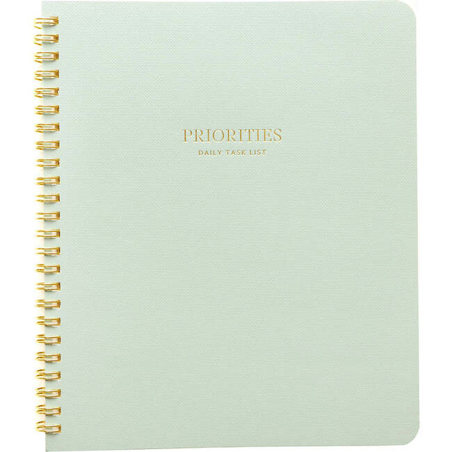 Priorities Notebook, Green