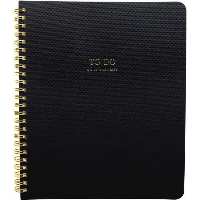 To Do Notebook, Black
