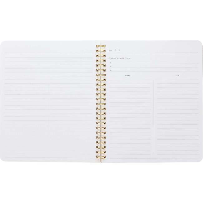 Work/Life Notebook, Grey Stripe - Paper Goods - 2