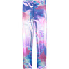 Shiny Metallic Leggings, Multicolors - Leggings - 1 - thumbnail
