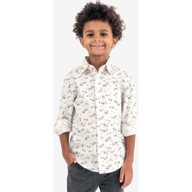 Standard All-Over Print Shirt, Skater Vibes - Shirts - 2