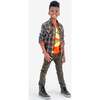 Flannel Elbow Patch Plaid Shirt, Eden And Tigerlily - Shirts - 2