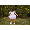 Paw-Fect Puppy Baby Bodysuit Dress, White - Dresses - 3