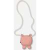 Sherpa Embroidered Cat Face Cross-Body Bag, Rosette Pink - Bags - 4