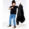 Transition Reversible Sherpa & Nylon Jacket, Black - Coats - 3