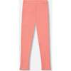 Rib Leggings, Salmon Pink - Leggings - 2