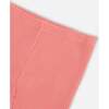 Rib Leggings, Salmon Pink - Leggings - 3