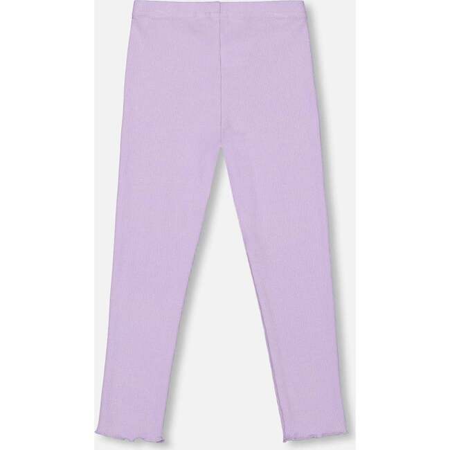 Rib Leggings, Lilac - Leggings - 3