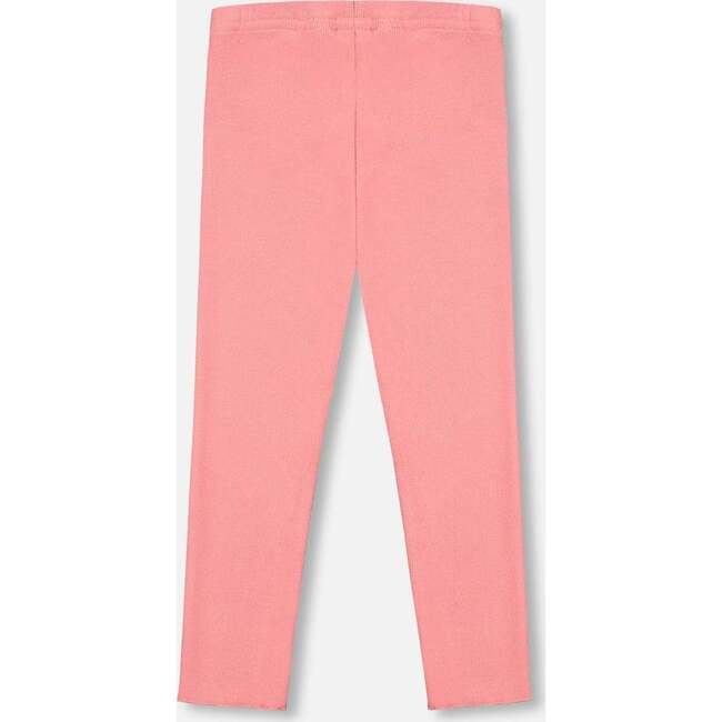 Super Soft Rib Leggings, Salmon Pink - Leggings - 3