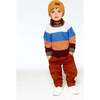 Stretch Twill Cargo Pocket Jogger Pants, Brown-Orange - Pants - 3