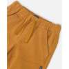 Stretch Twill Jogger Pants, Caramel - Pants - 5